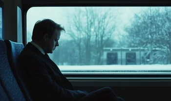 A fintech employee commuting to the office