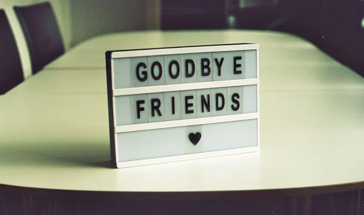 goodbye friends 